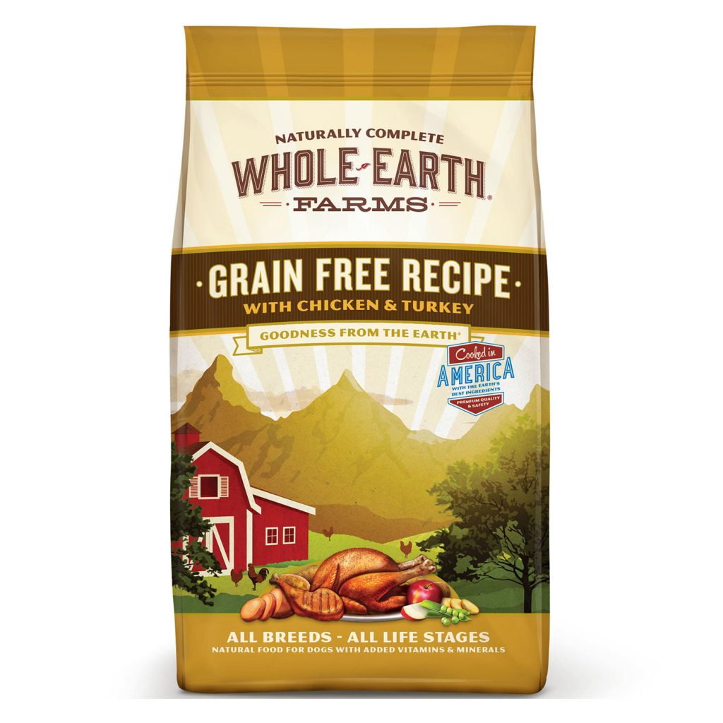 Whole Earth Farms Grain-Free Recipe with Chicken & Turkey Dry Dog Food
