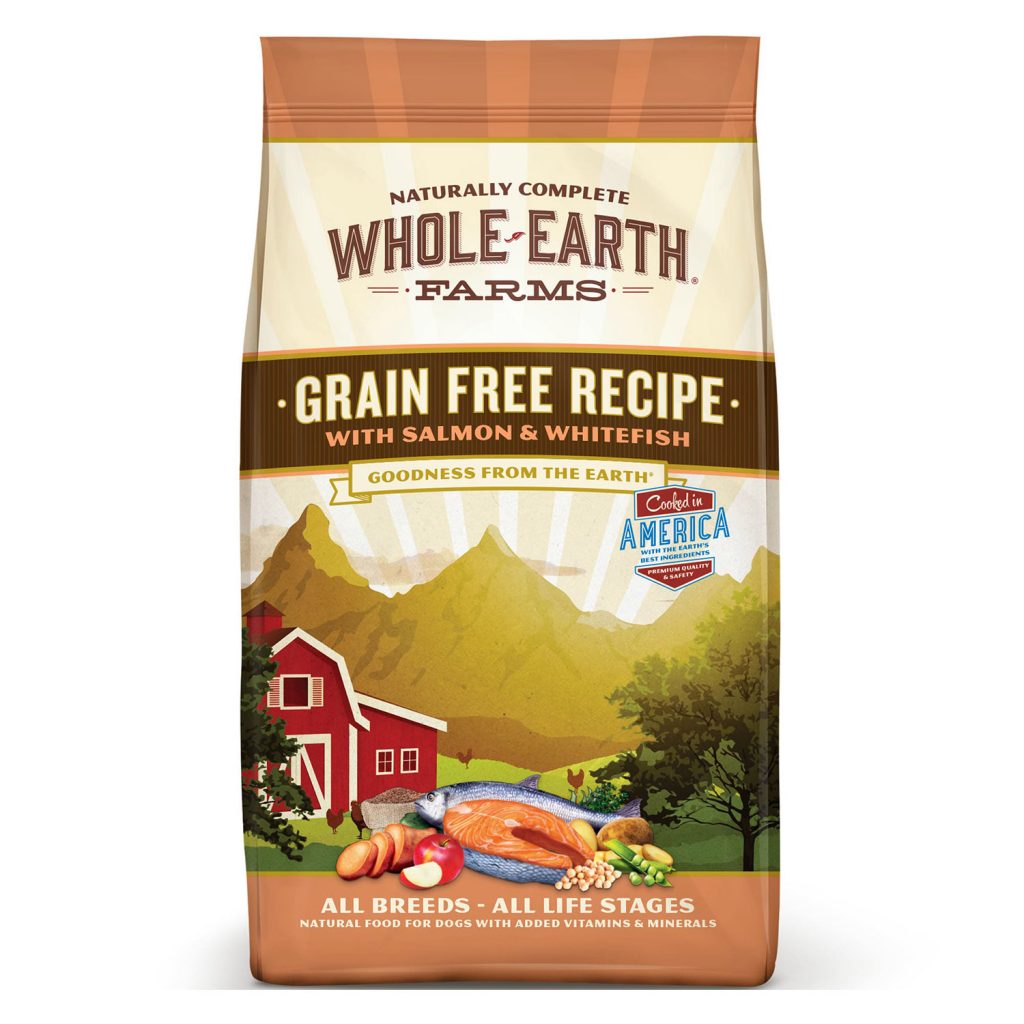 Whole Earth Farms Grain-Free Recipe with Salmon & Whitefish Dry Dog Food
