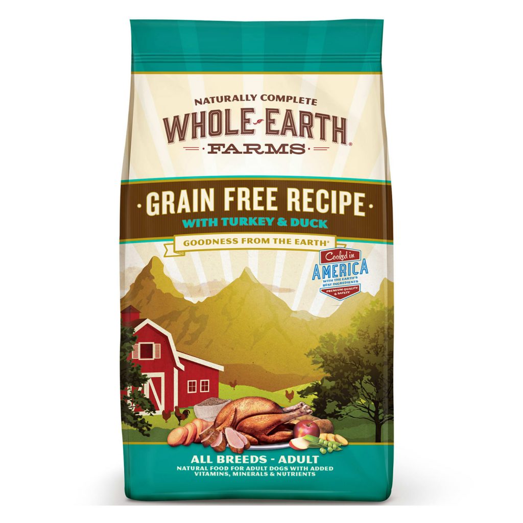 Whole Earth Farms Grain-Free Recipe with Turkey & Duck Dry Dog Food