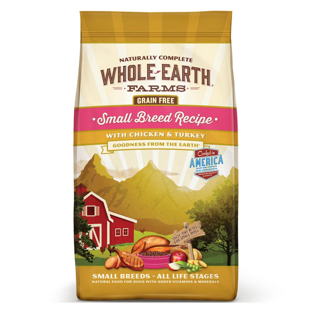 Whole Earth Farms Grain-Free Small Breed Recipe with Chicken & Turkey Dry Dog Food
