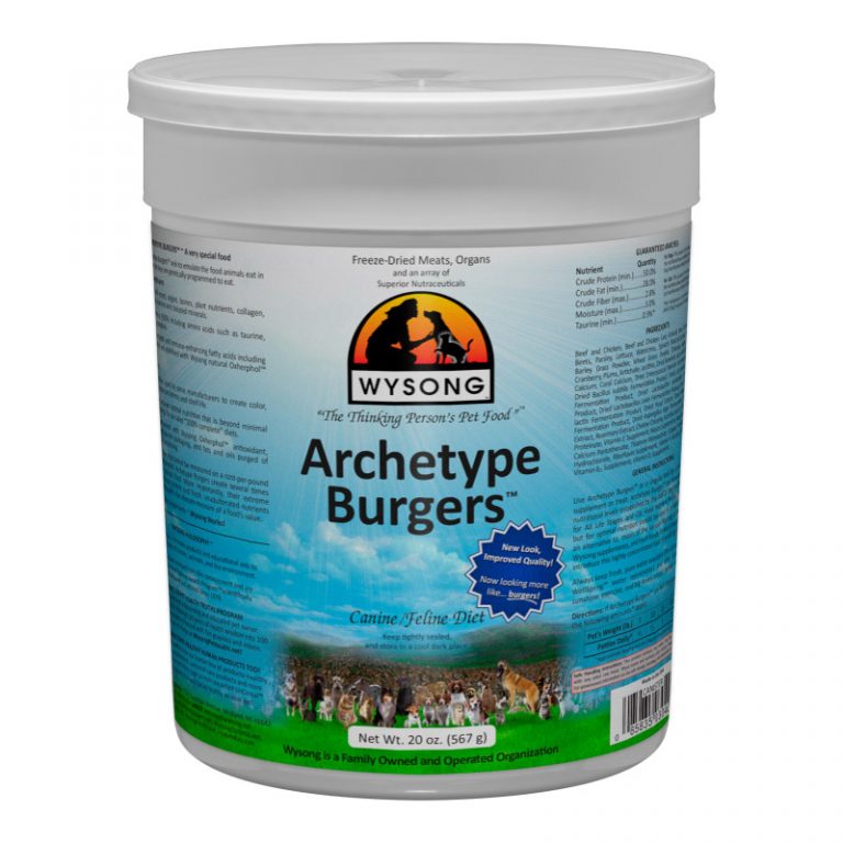 Wysong Archetype Burgers Raw Dog Food Review