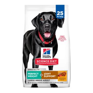Hill’s Science Diet Adult Perfect Weight & Joint Support Large Breed Chicken & Brown Rice Recipe Dry Dog Food