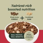Instinct Raw Boost RawBoost+ Whole Grain Kibble Real Beef & Barley Recipe Dry Dog Food, photo 3