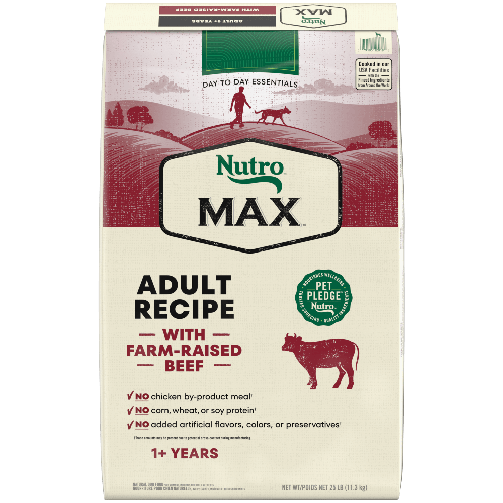 Nutro Max Adult Beef Dry Dog Food