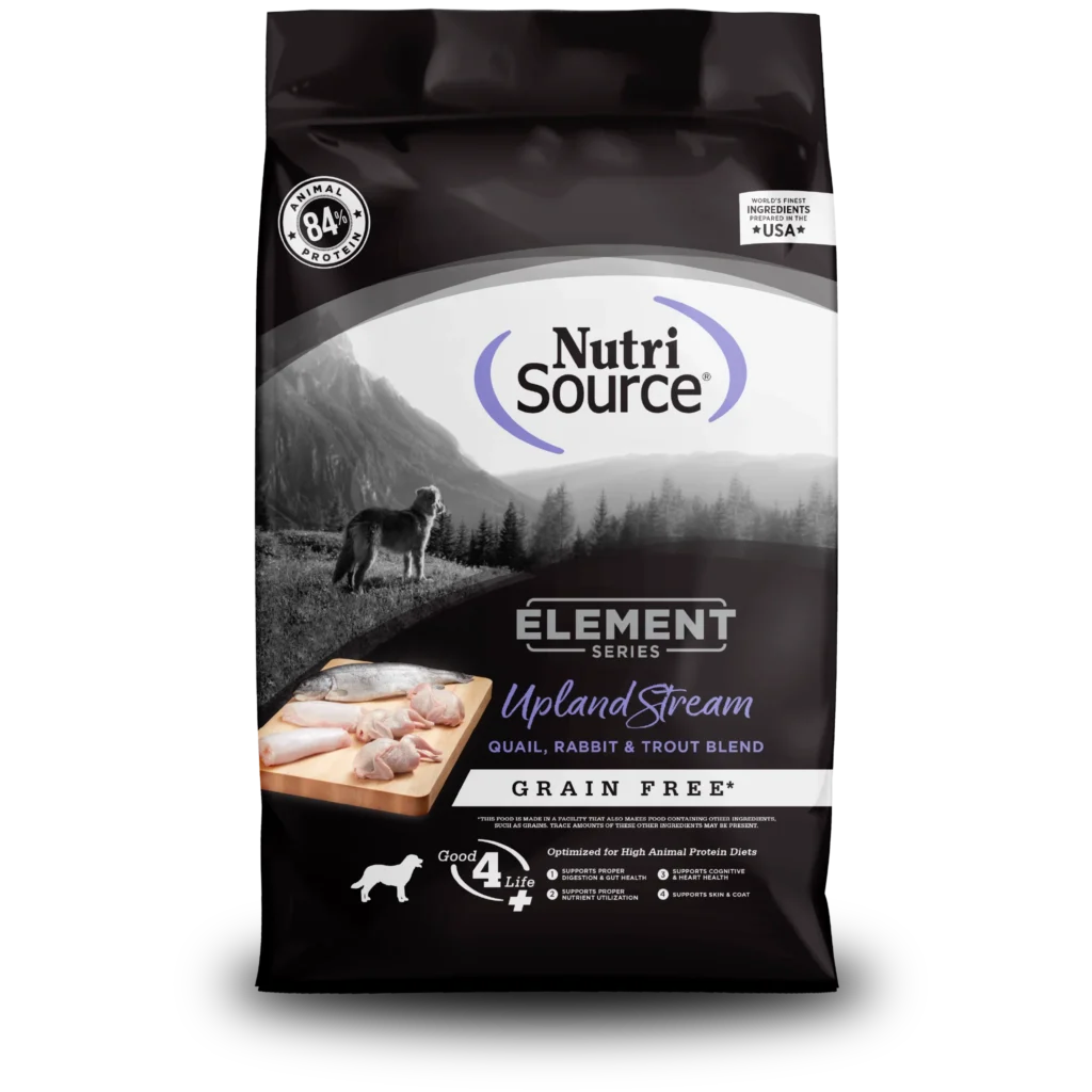 NutriSource Element Series Grain Free Upland Stream Recipe Dry Dog Food