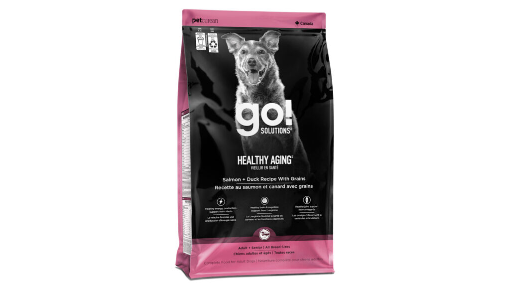 Go! Solutions Healthy Aging Salmon + Duck Dry Dog Food