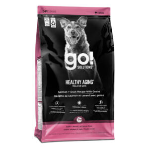 Go! Solutions Healthy Aging Salmon + Duck Dry Dog Food