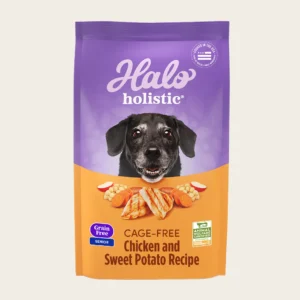Halo Holistic Grain Free Cage-Free Chicken & Sweet Potato Recipe Senior Dry Dog Food
