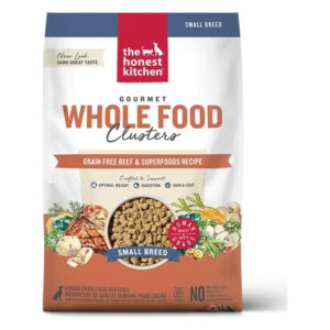 The Honest Kitchen Grain Free Beef Whole Food Clusters for Small Breeds Dry Dog Food