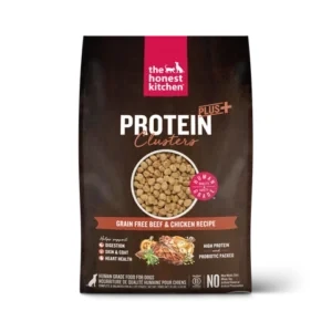 The Honest Kitchen Whole Food Clusters Grain Free Beef & Chicken Protein Plus Clusters Dry Dog Food