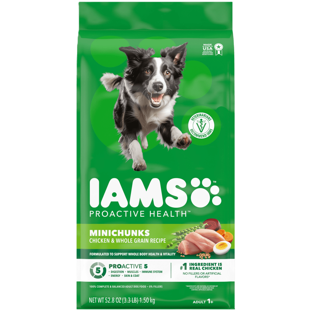 Iams Proactive Health MiniChunks Chicken & Whole Grains Dry Dog Food