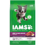 Iams Proactive Health Adult Beef AND Rice Dry Dog Food