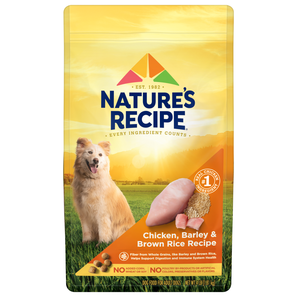 Nature’s Recipe Original Chicken, Barley & Brown Rice Dry Dog Food