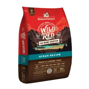 Stella & Chewy’s Wild Red Grain Free : Whole Prey Ocean Fish Recipe, Raw Coated Dry Dog Food