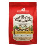 Stella & Chewy’s SuperBlends Chicken & Duck : Raw Coated/Raw Blend Oven Baked Kibble with Superfoods, Antioxidants & Probiotics Dry Dog Food