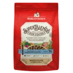 Stella & Chewy’s SuperBlends Whitefish & Salmon : Raw Coated Oven Baked Kibble with Superfoods, Antioxidants & Probiotics Dry Dog Food