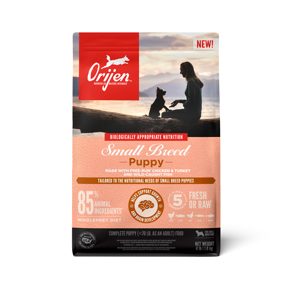 Orijen Original Small Breed Puppy With WholePrey Nutrition Dry Dog Food