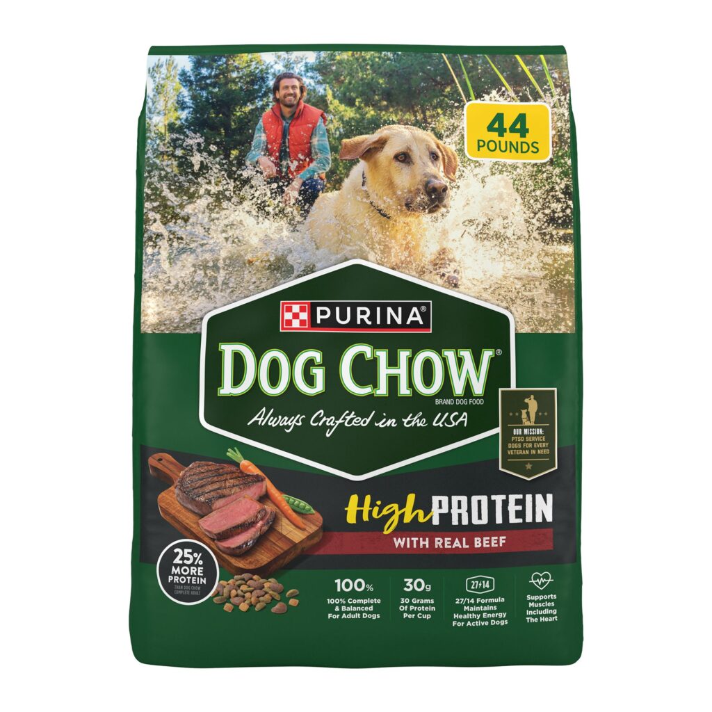 Purina Dog Chow High Protein Real Beef Dry Dog Food