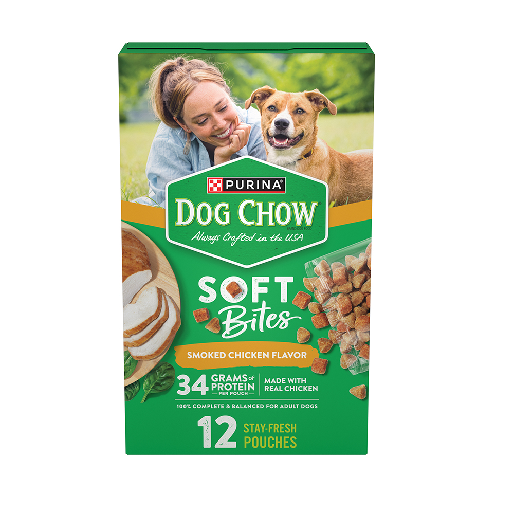 Purina Dog Chow Soft Bites Smoked Chicken Dry Dog Food