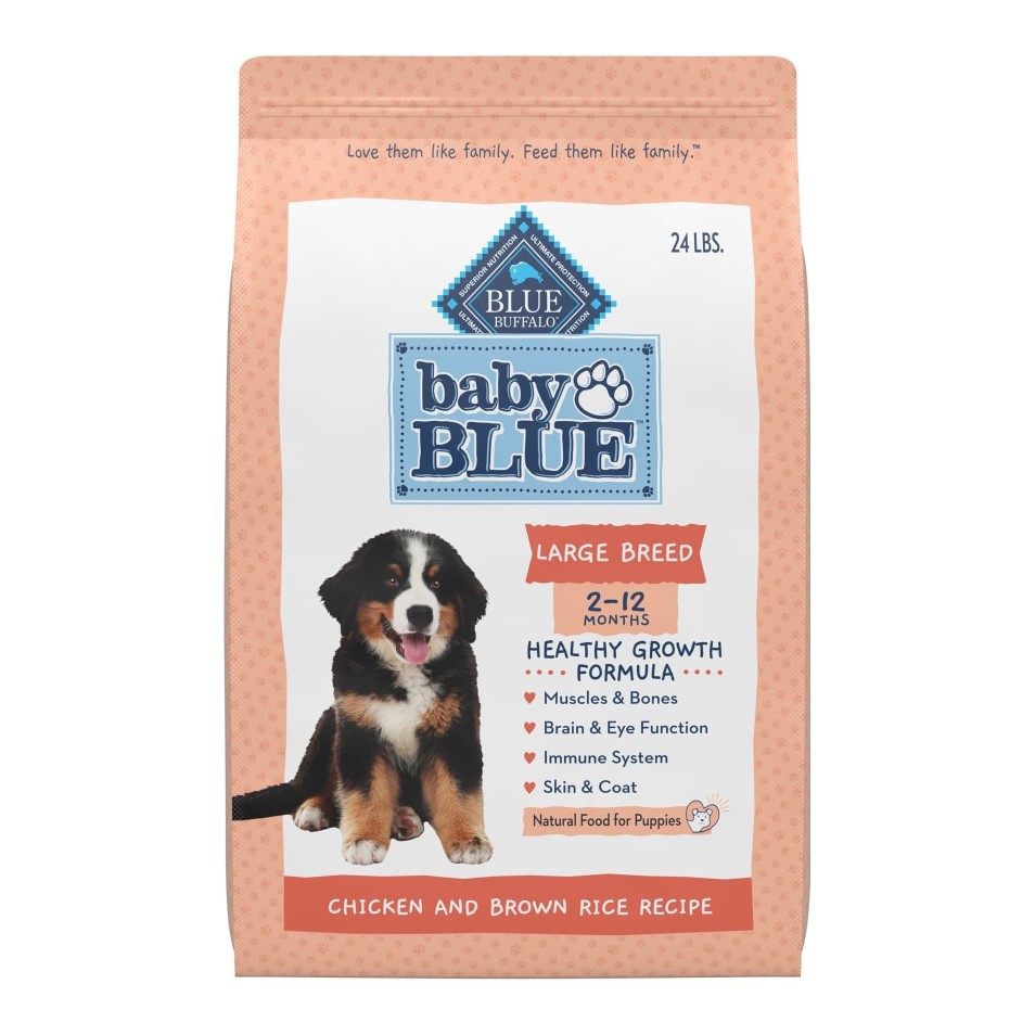 Blue Baby BLUE Chicken & Brown Rice Large-Breed Puppy Dry Dog Food