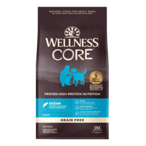 Wellness CORE Grain Free Ocean Whitefish, Herring & Salmon Dry Dog Food