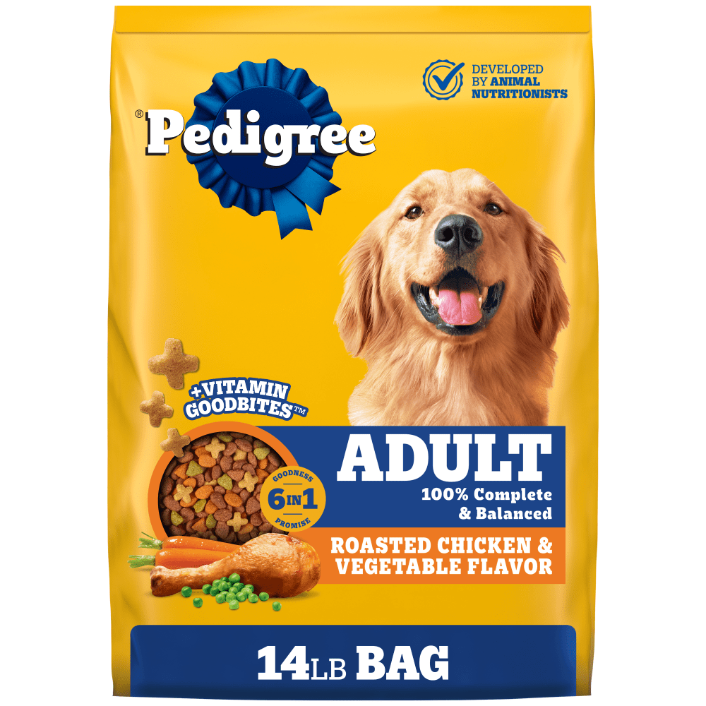 Pedigree Adult , Roasted Chicken & Vegetable Dry Dog Food