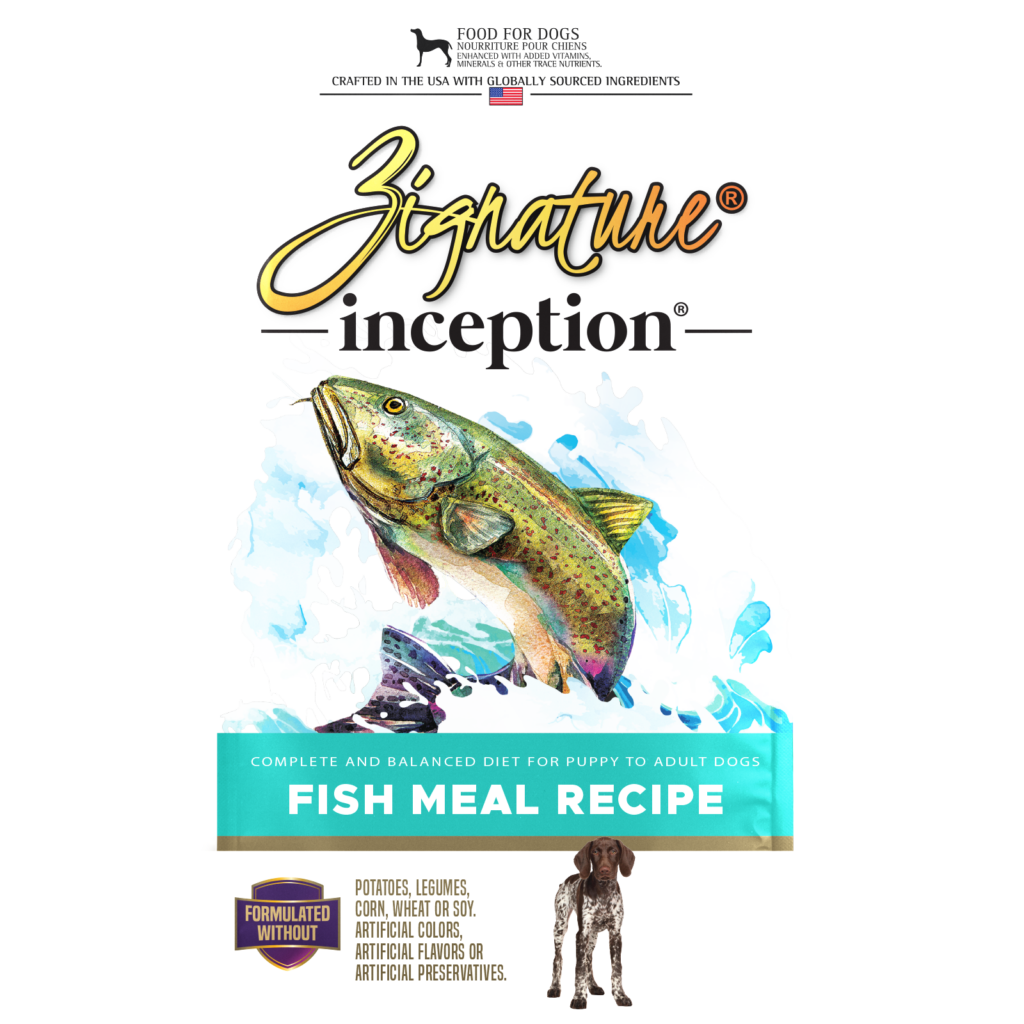 Zignature Inception Fish Formula Dry Dog Food
