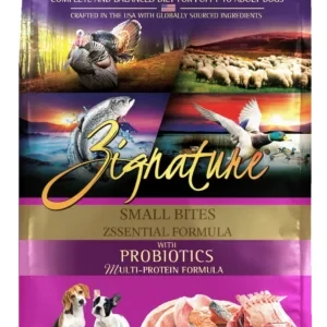 Zignature Original Small Bites Zssential Formula with Probiotics Dry Dog Food
