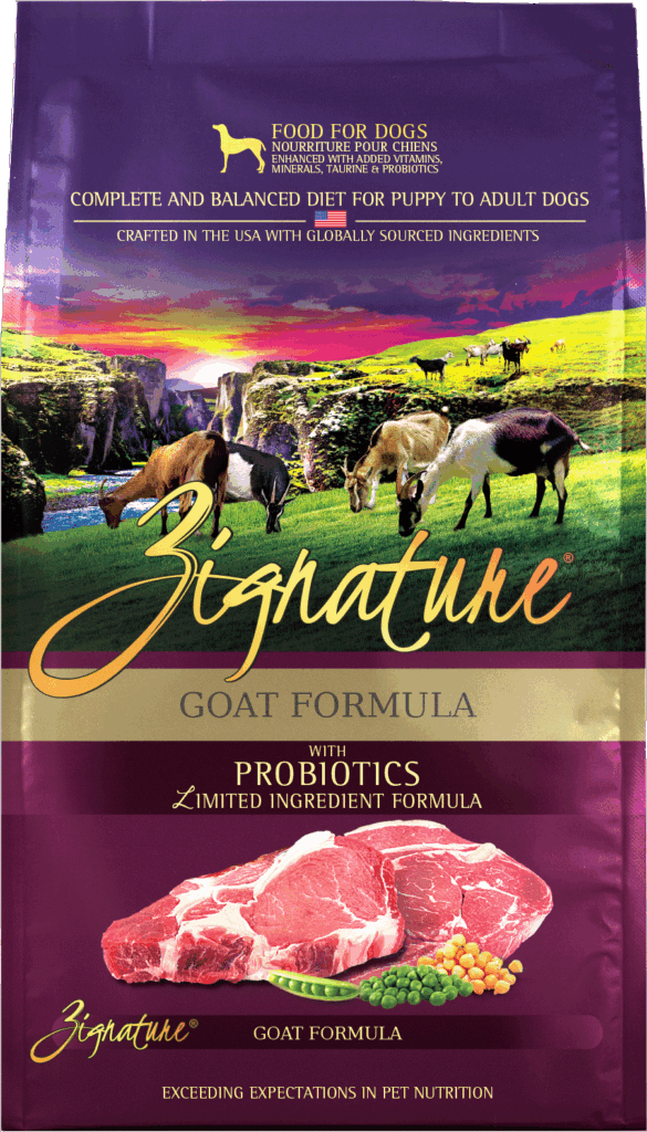 Zignature Original Goat Formula with Probiotics Dry Dog Food