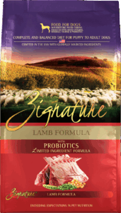 Zignature Original Lamb Formula with Probiotics Dry Dog Food