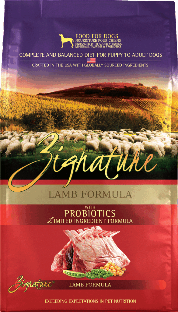 Zignature Original Lamb Formula with Probiotics Dry Dog Food