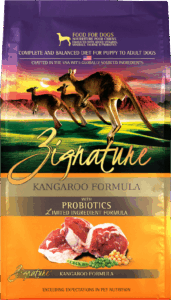 Zignature Original Kangaroo Formula with Probiotics Dry Dog Food