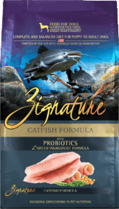 Zignature Original Catfish Formula with Probiotics Dry Dog Food