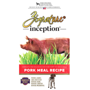 Zignature Inception Pork Formula Dry Dog Food
