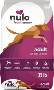Nulo Frontrunner Ancient Grains Pork, Barley & Beef Recipe Dry Dog Food