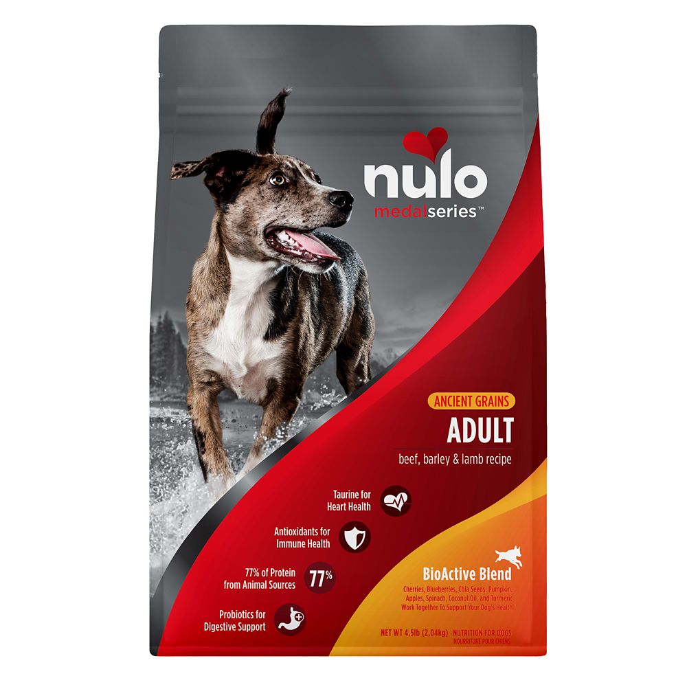 Nulo MedalSeries Ancient Grains Beef, Barley & Lamb Recipe Dry Dog Food