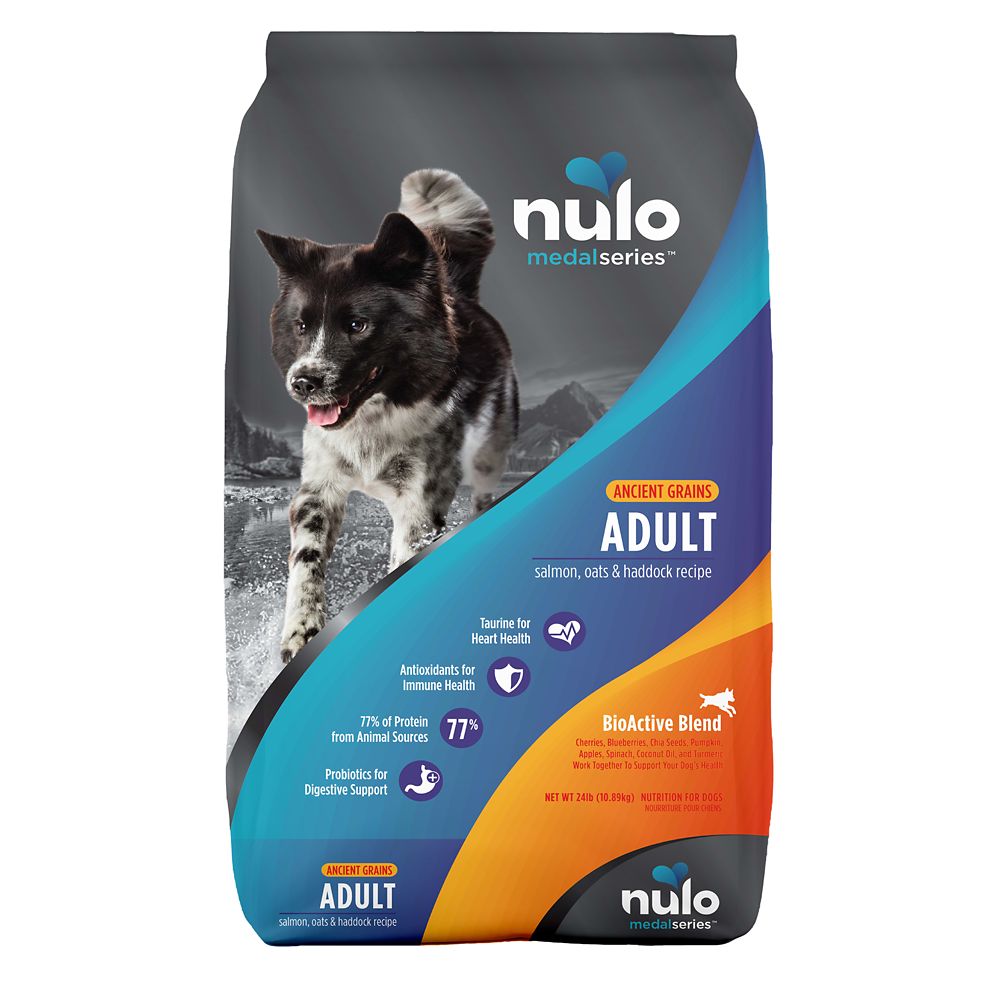 Nulo MedalSeries Ancient Grains Salmon, Oats & Haddock Recipe Dry Dog Food