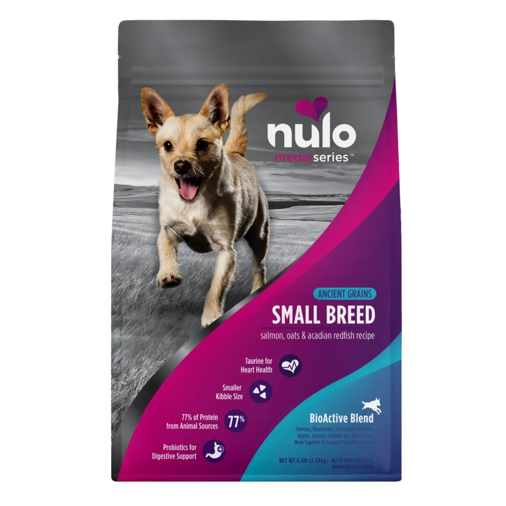 Nulo MedalSeries Small Breed Ancient Grains Salmon, Oats & Acadian Redfish Recipe Dry Dog Food