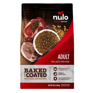 Nulo MedalSeries Baked & Coated Beef, Pork & Lamb Recipe Dry Dog Food
