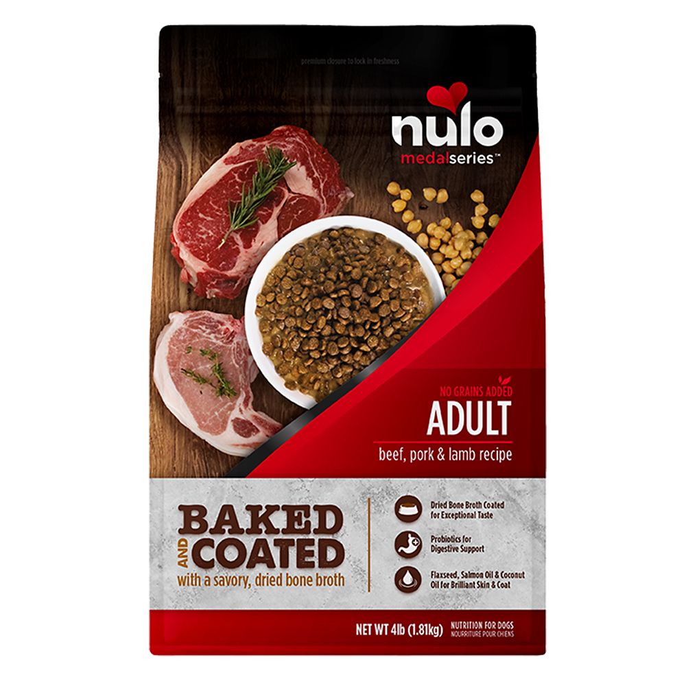 Nulo MedalSeries Baked & Coated Beef, Pork & Lamb Recipe Dry Dog Food