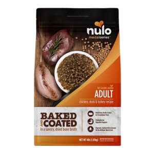 Nulo MedalSeries Baked & Coated Chicken, Duck & Turkey Recipe Dry Dog Food