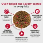 Nulo MedalSeries Large Breed Puppy Baked & Coated Chicken, Duck & Turkey Recipe Dry Dog Food, photo 3