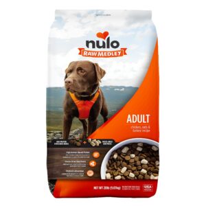Nulo Raw Medley Chicken, Oats & Turkey Recipe Dry Dog Food