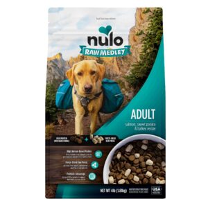 Nulo Raw Medley Salmon, Sweet Potato & Turkey Recipe Dry Dog Food