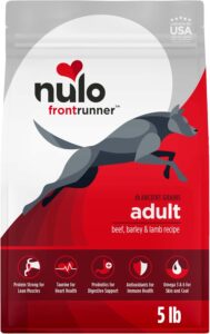 Nulo Frontrunner Ancient Grains Beef, Barley & Lamb Recipe Dry Dog Food