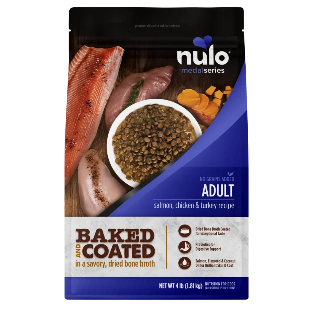 Nulo MedalSeries Baked & Coated Salmon, Chicken & Turkey Recipe Dry Dog Food