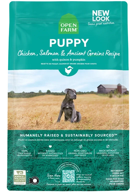 Open Farm Ancient Grains High Protein Puppy Dry Dog Food