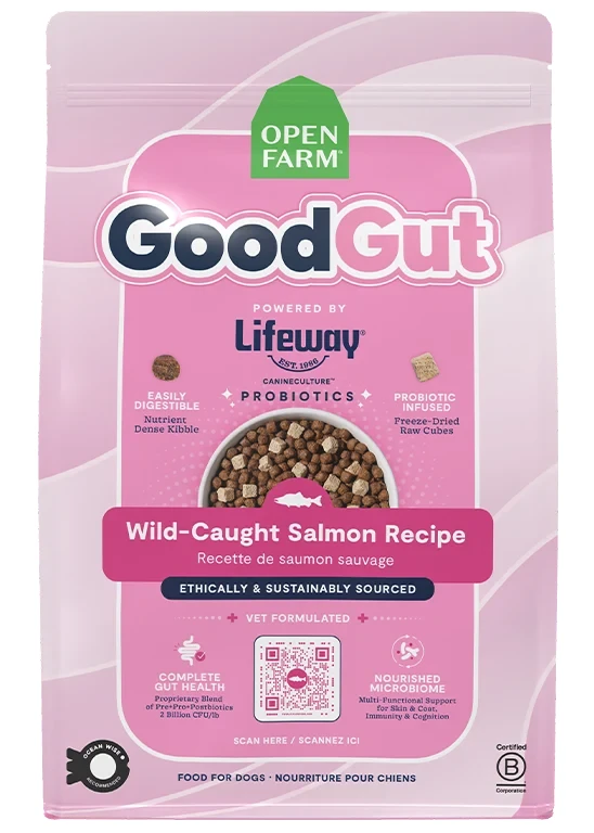 Open Farm GoodGut Wild-Caught Salmon Dry Dog Food