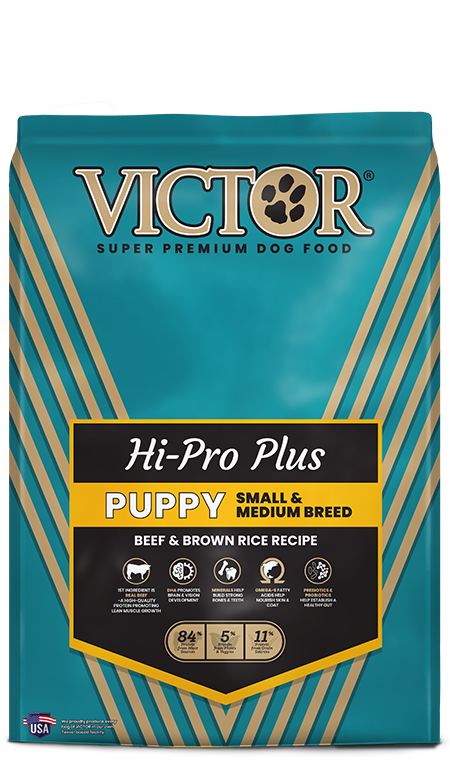 Victor Classic Hi-Pro Plus Small & Medium Breed Puppy Dry Dog Food