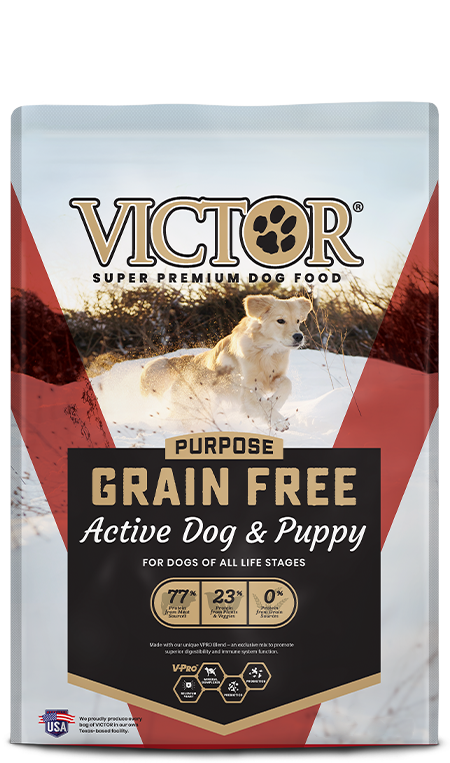 Victor Purpose Grain Free Active Dog & Puppy Dry Dog Food